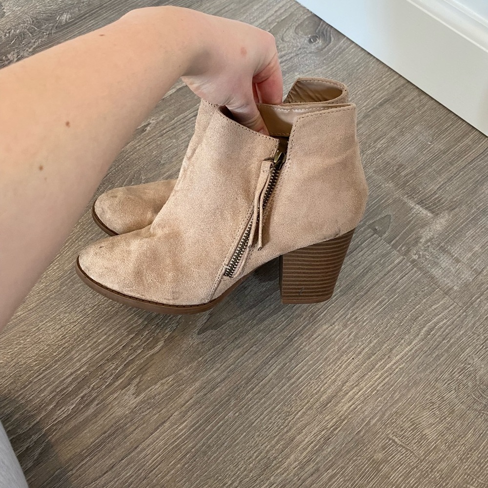 Tan Booties - Picture 6 of 6